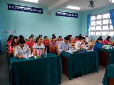 Hội nghị cán bộ viên chức năm học 2017 - 2018.