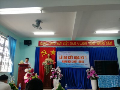 Sơ kết học kì I  năm học 2021-2022