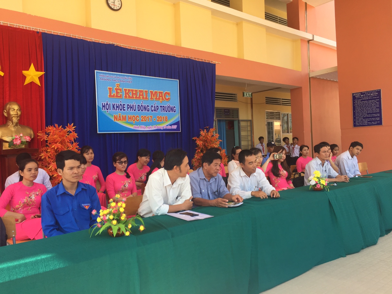 Khai mạc HKPĐ cấp trường năm học 2017 - 2018.