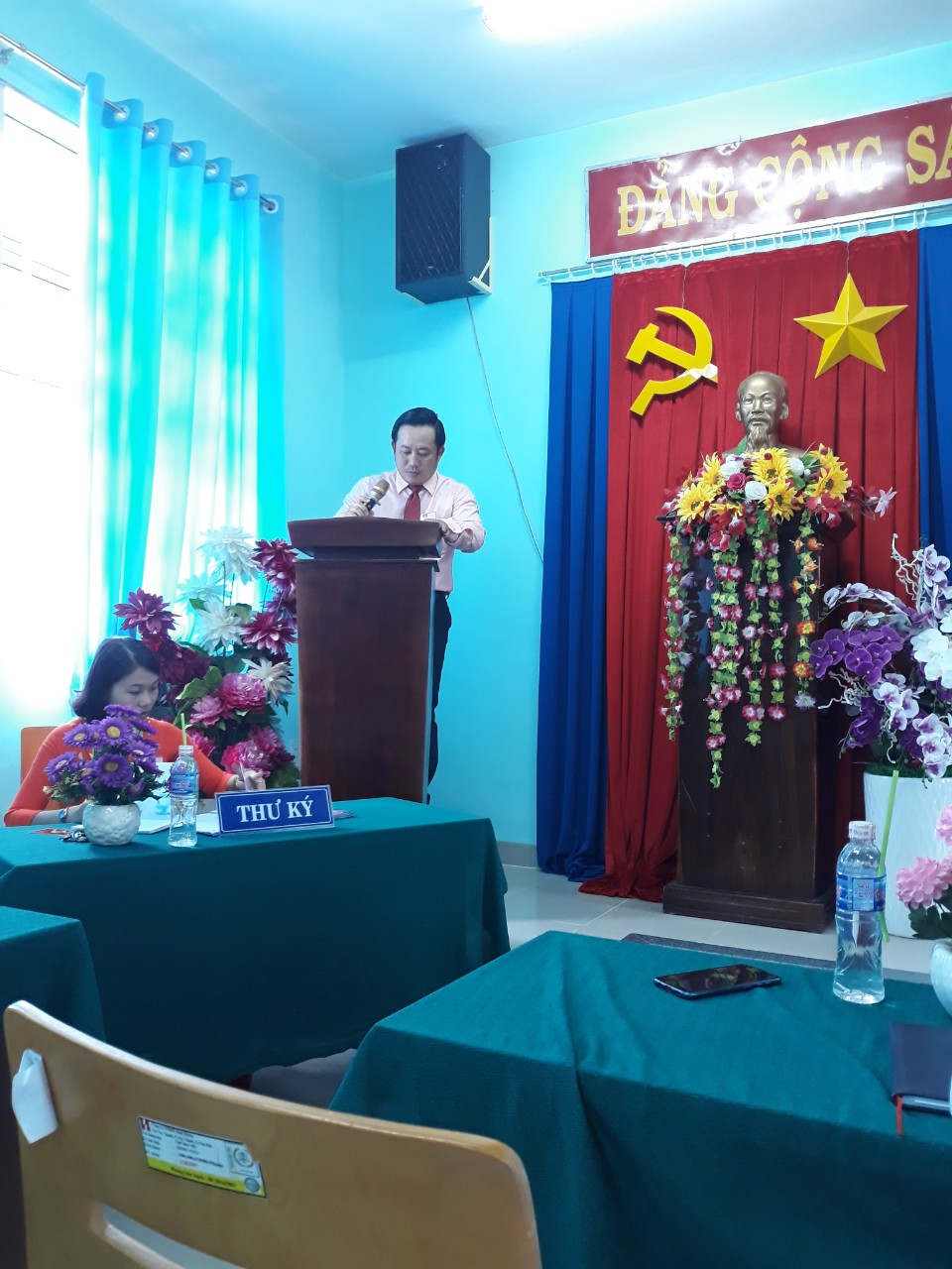 Đại hội CĐCS Trường THCS Định Hiệp